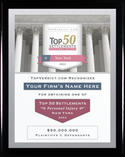 Top 50 Personal Injury Settlements in New York in 2022