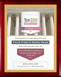Top 100 Personal Injury Settlements in Texas in 2021
